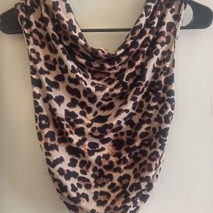 Leopard Print Women's Scarf